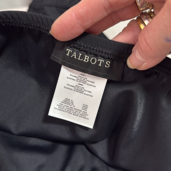 Talbots X Miraclesuit NWT Black Swim Briefs Size 10 - Picture 5 of 11